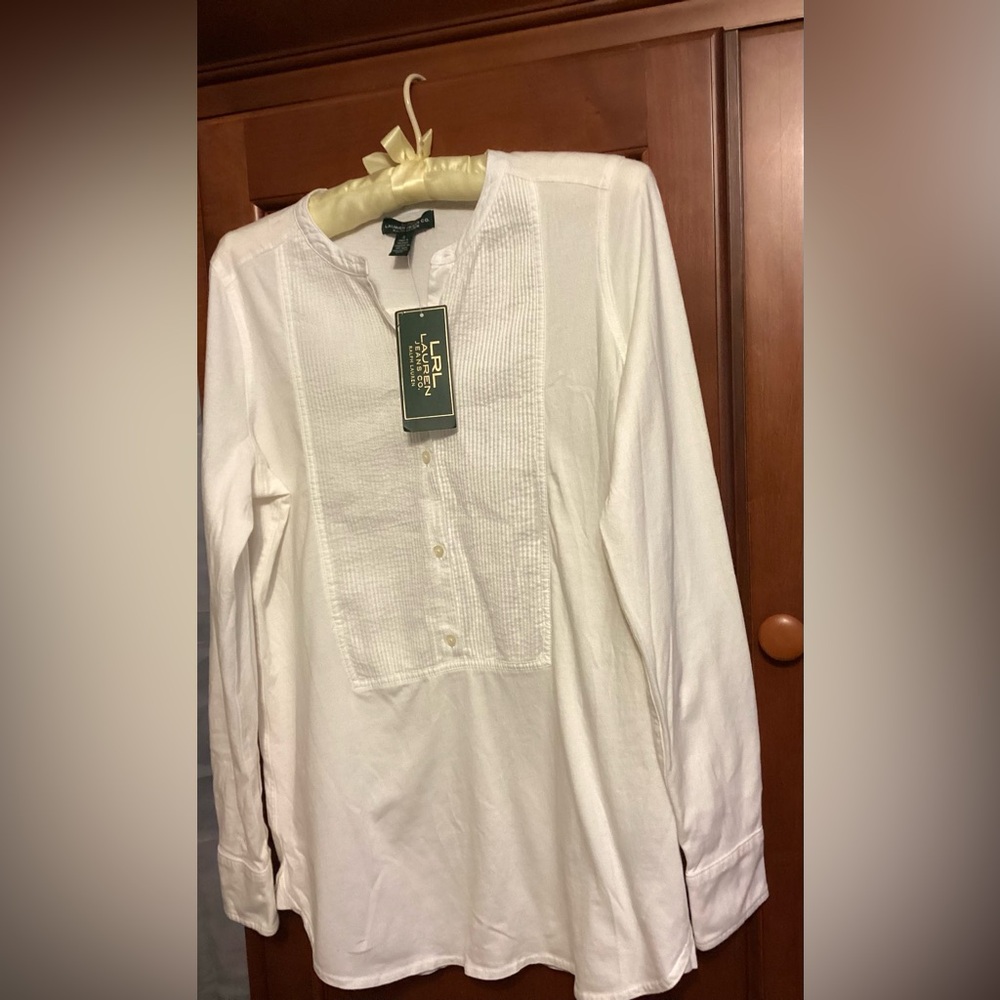 🚨 NWT Ralph Lauren Long Sleeve Top Shirt Size Small